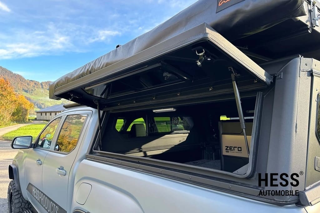 Alu-Cab Hardtop &quot;Contour&quot; für Isuzu D-Max 2020-2023 DC mit Fenster