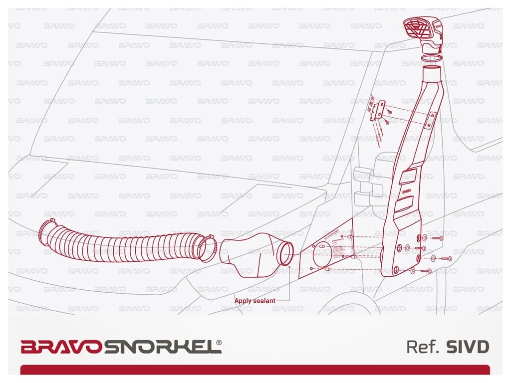 Bravo Snorkel Iveco Daily (ab 2014)