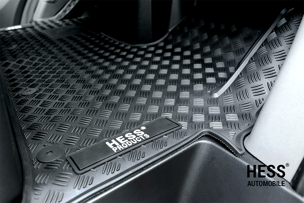 HESS Strong-Hill Fussmatte VW Transporter / Ford Custom (ab 2025), Dreisitzer