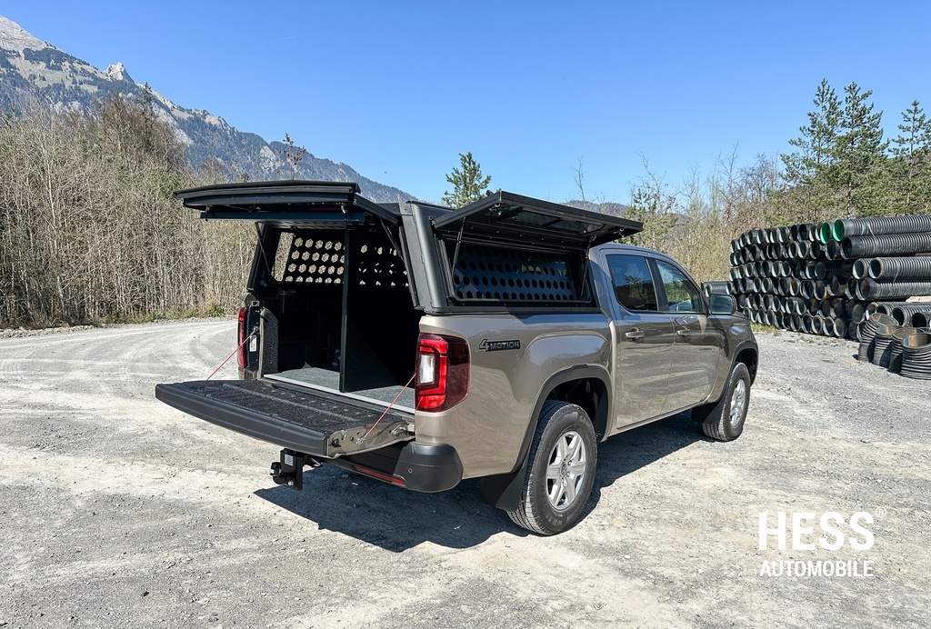 Alu-Cab Hardtop &quot;Contour&quot; für VW Amarok 2023+ DC mit Fenster