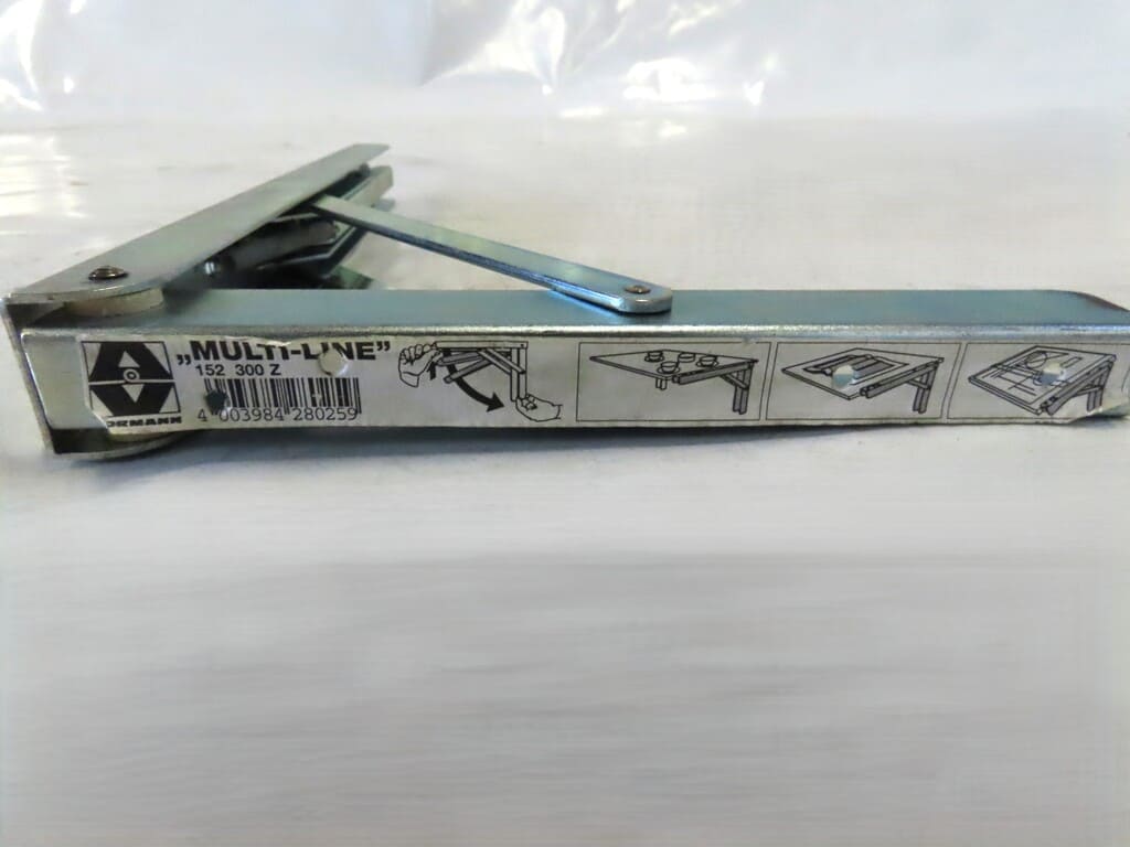 Multiline Klappscharnier für Camping- und Caravan-Tische