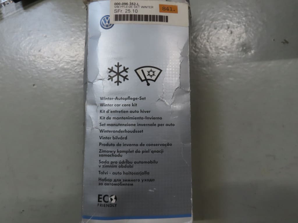 Winter-Pflegeset VW – Occasion