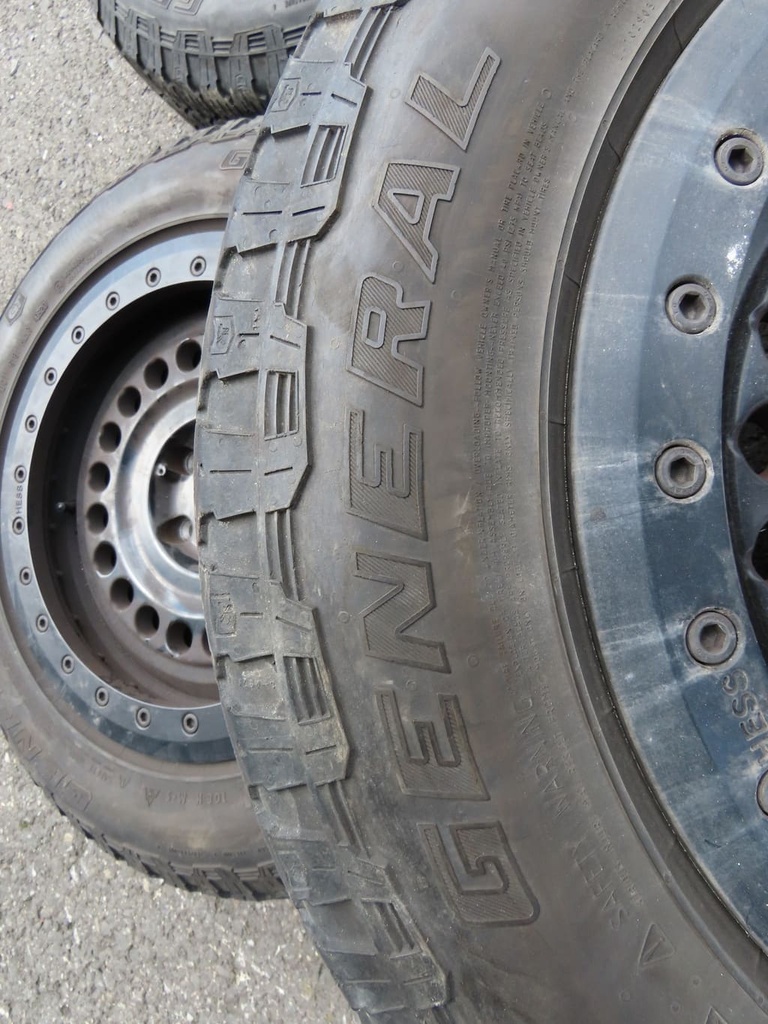 Radsatz Graber AT General oxidiert – Occasion