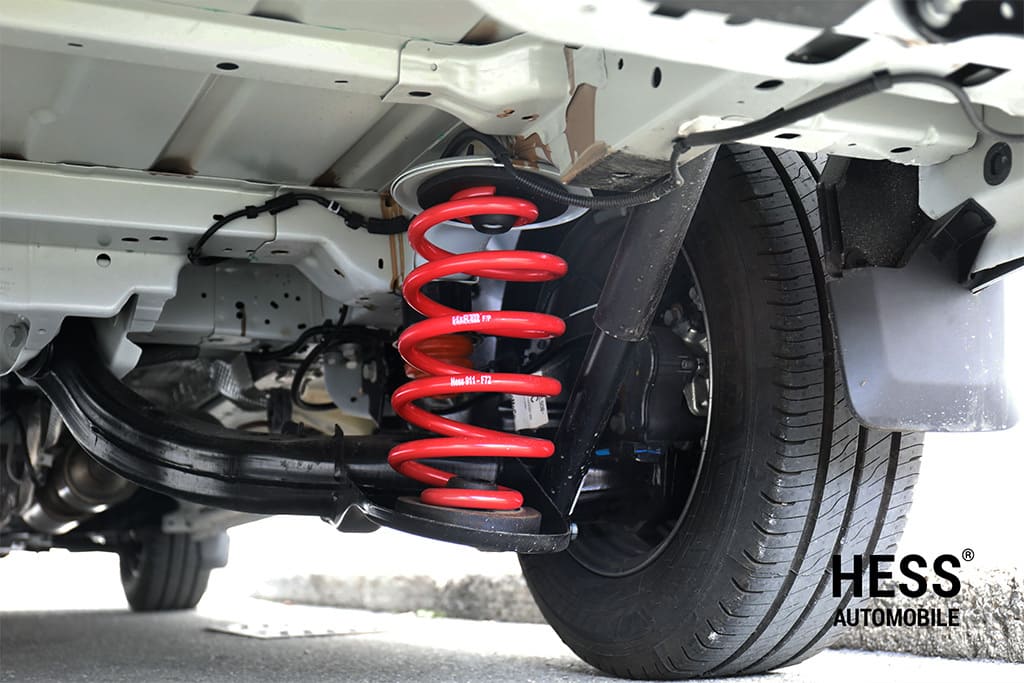 Auflastung Custom, Transporter Achslast 2 1'950kg +175kg