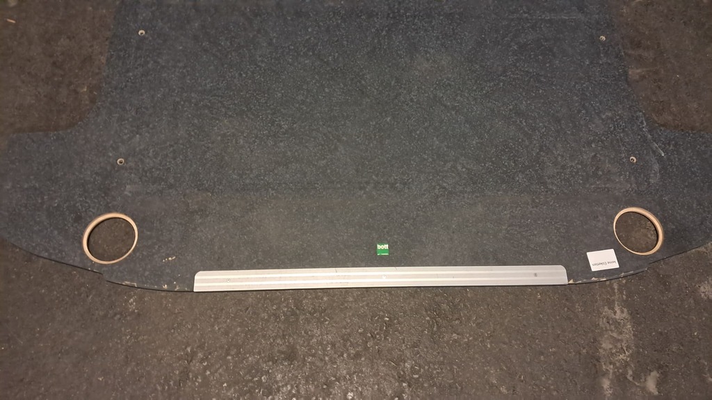 Bott Bodenplatte für VW T5/T6 mit 2 Schiebetüre und Airlineschiene (2-teilig)