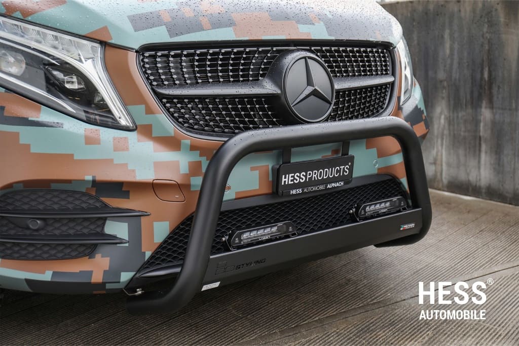 Frontbügel 63mm schwarz - Mercedes V-Klasse (447) 2014-2019