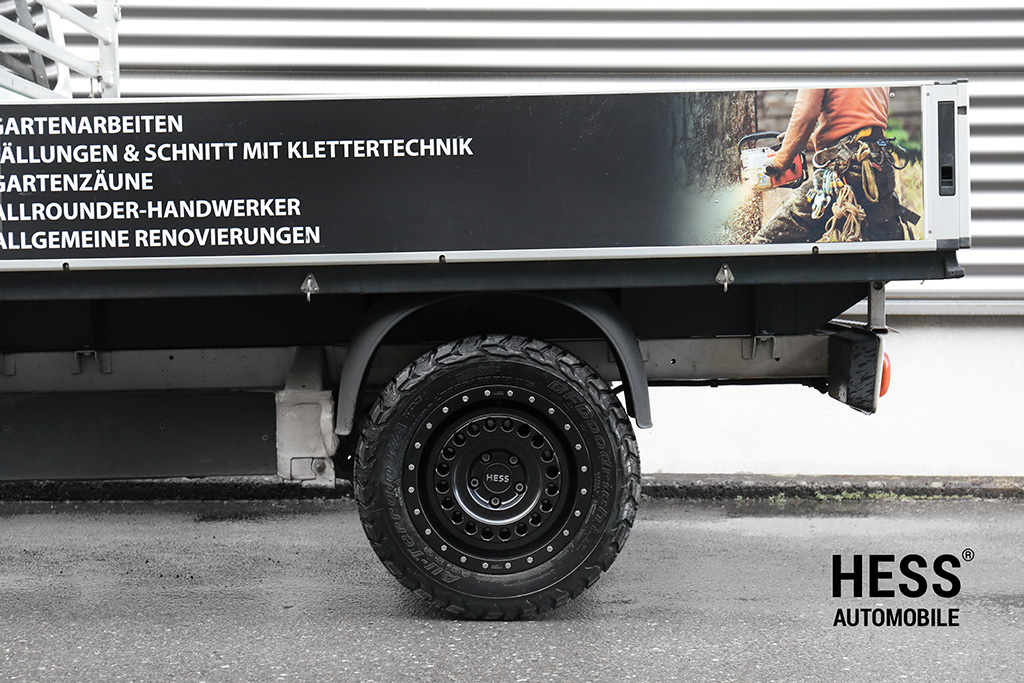 HESS H90, 17 Zoll, Beadlock Alufelge für VW T5/T6/T6.1/T7, Crafter II, MAN TGE