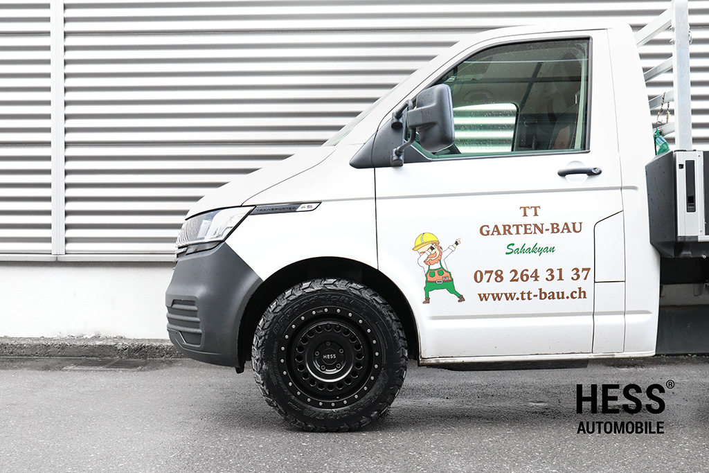 HESS H90, 17 Zoll, Beadlock Alufelge für VW T5/T6/T6.1/T7, Crafter II, MAN TGE