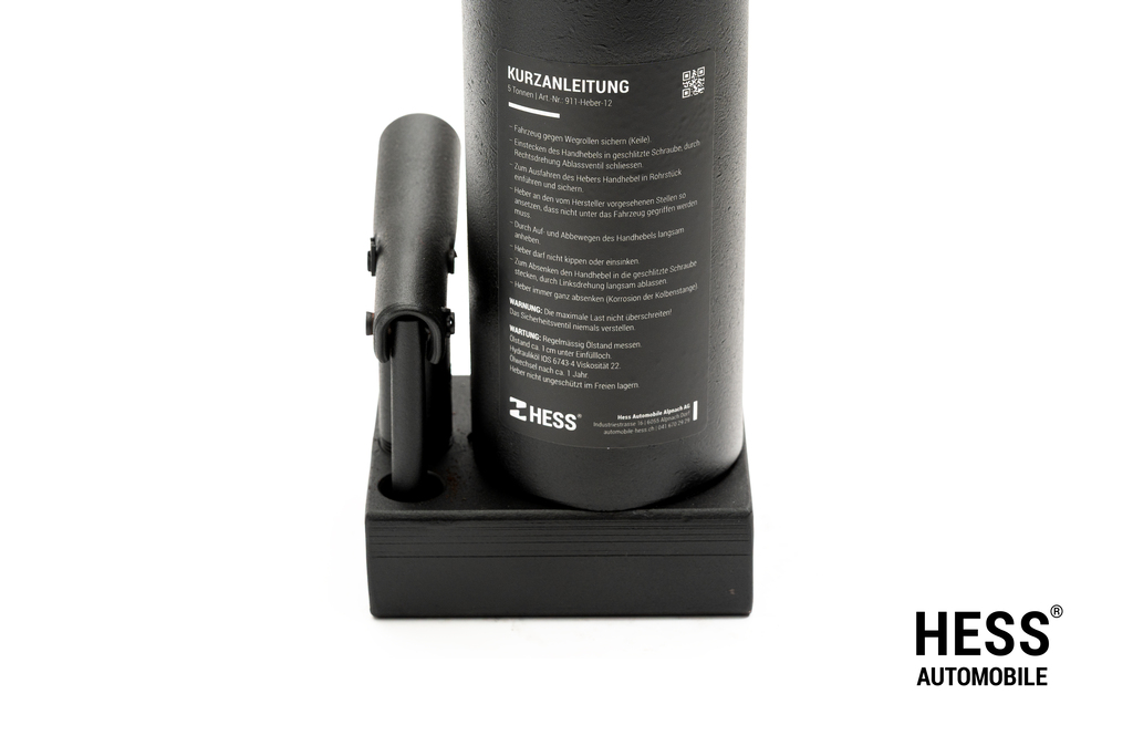 HESS Wagenheber 5T L Set schwarz