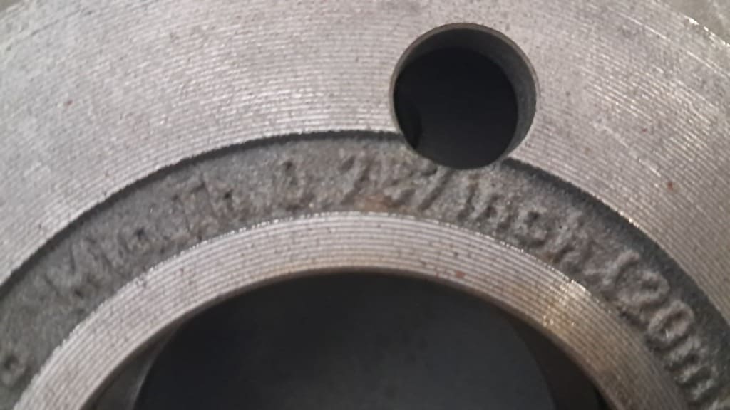 2 Originale Bremsscheiben (443615301B) für Audi 100 / Audi 200 1983-1991