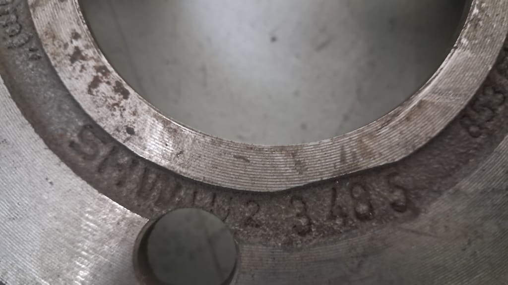 2 originale Bremsscheiben (853615301C) für Audi 80 (B2 / Typ 81/85)