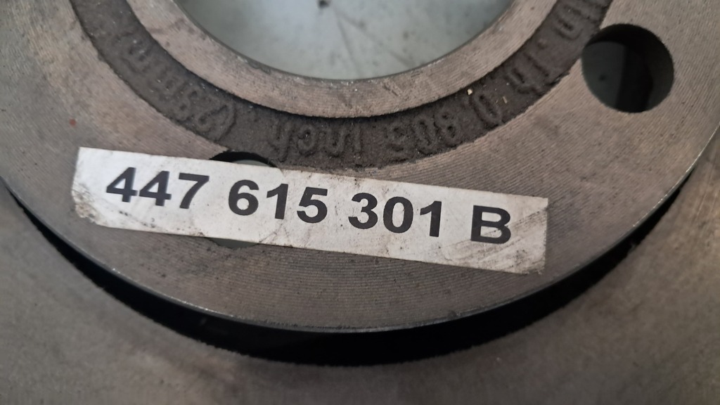 2 originale Bremsenscheiben (447615301B)