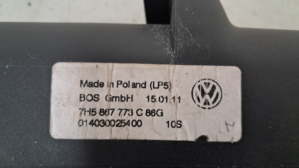 Kofferraumabdeckung für VW T5 / T6 Transporter / Multivan / Caravelle (2003–2015)