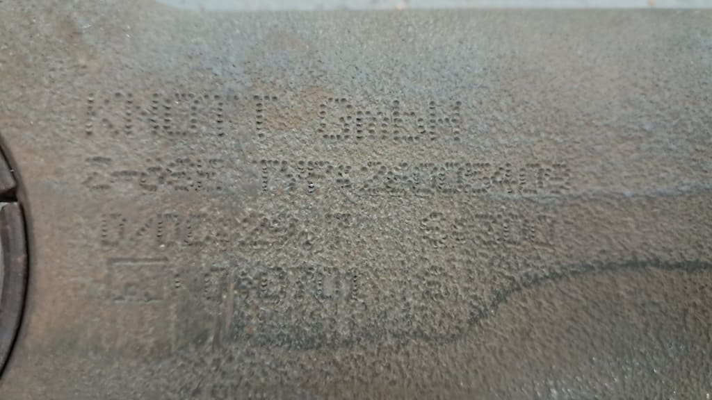 Knott Zugöse mit Zahnstück