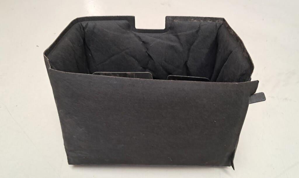 Batterie Schutzhülle aus Filz