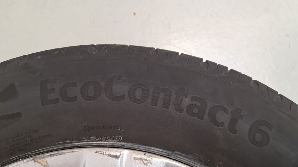 Radsatz Continental EcoContact 6 195/65 15 Zoll für VW Caddy