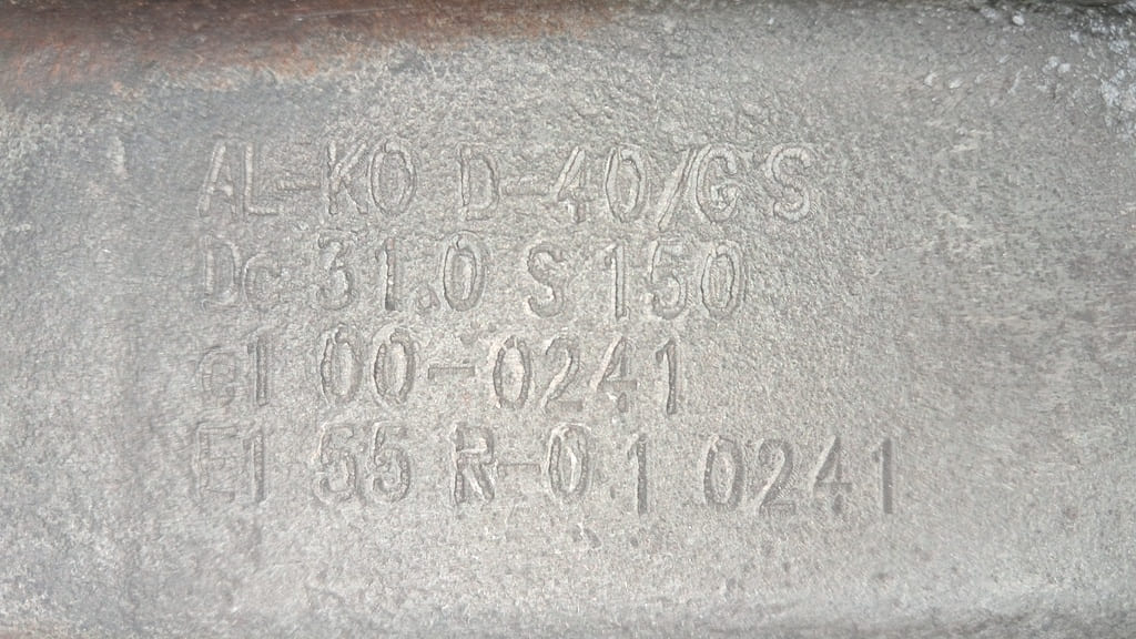 ALKO DIN-Zugöse Ø 40 mm D40-G für schwere Anhänger