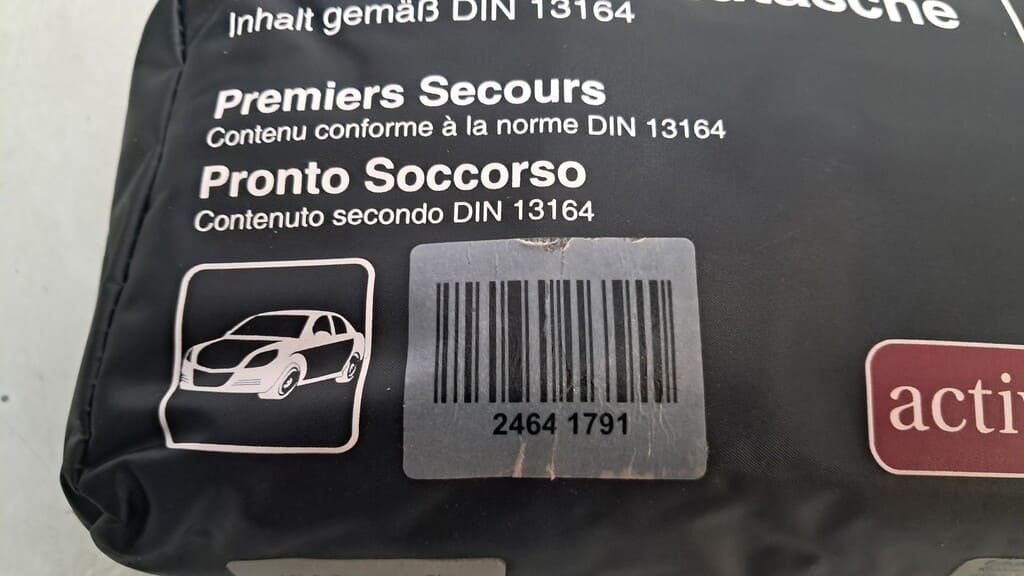 KFZ Verbandtasche DIN 13164 schwarz