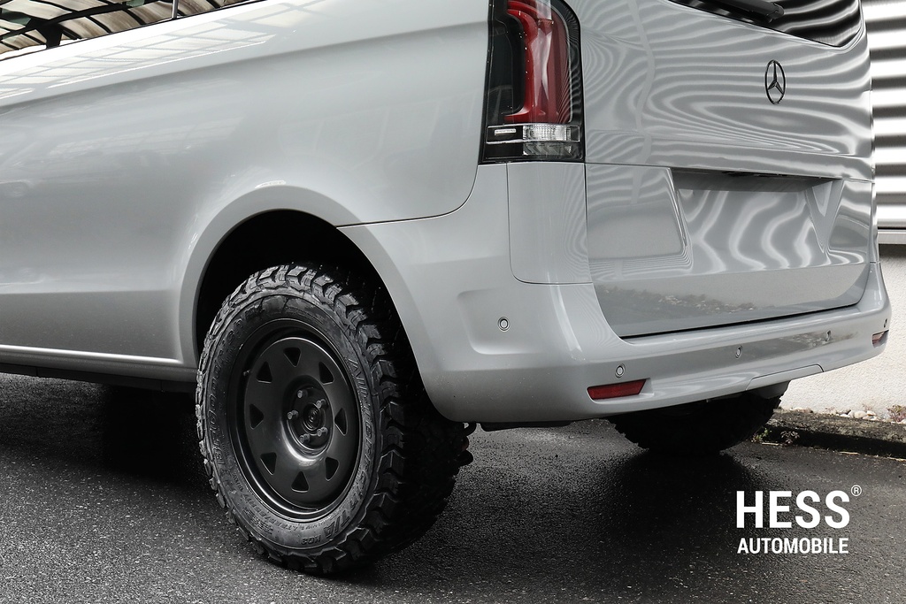 HESS H31, 17 Zoll, Steel Triangle Black, Offroad-Stahlfelge für Mercedes Vito/Viano/V-Klasse