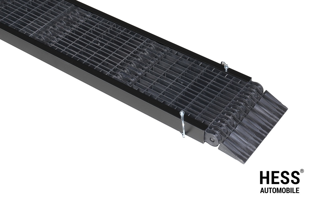 Uniko 6in1 Faltrampe Verstärkung ALU schwarz