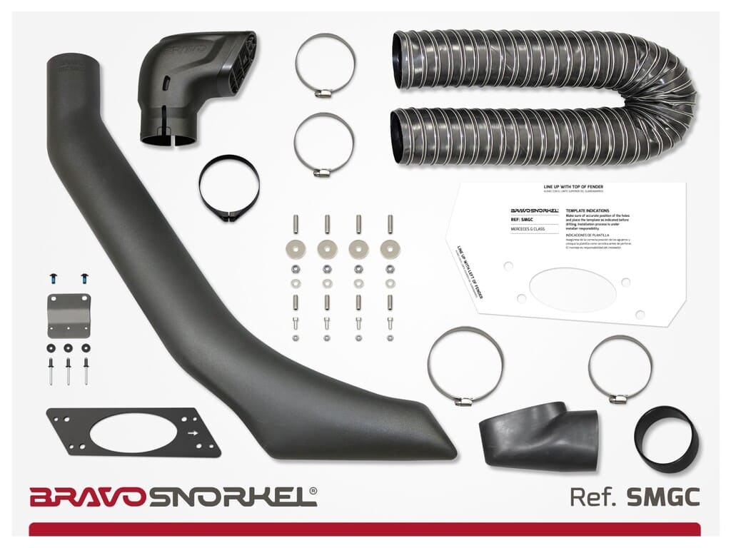 Bravo Snorkel Mercedes G-Klasse W460 / 461 / 463 / Puch 230 (1979 - 2018)