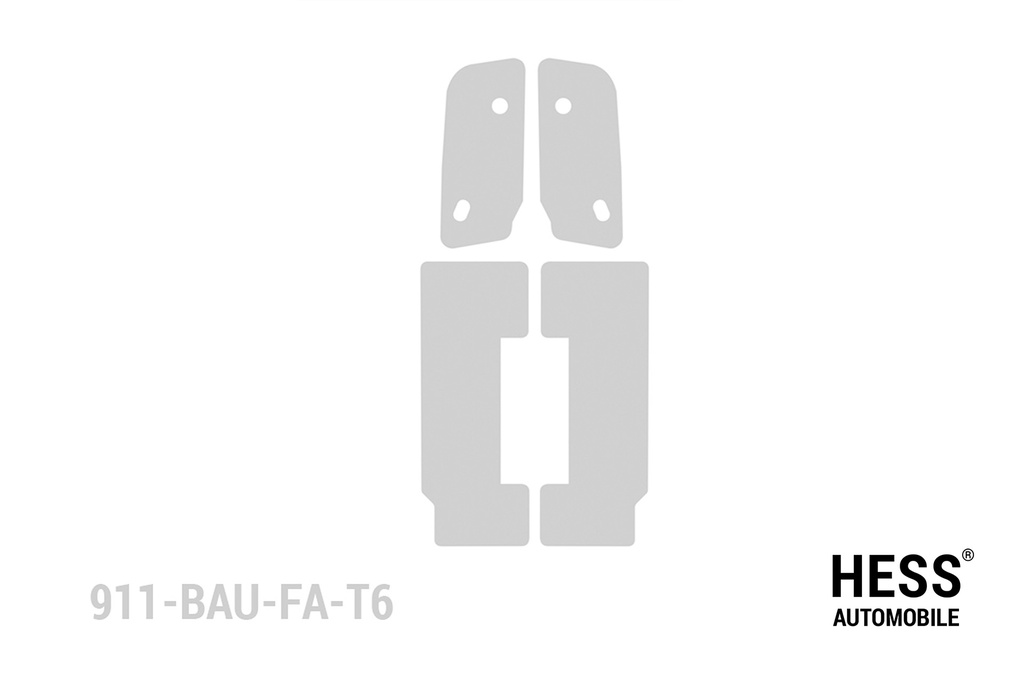 Ersatzfolie Heckklappenbausatz T6