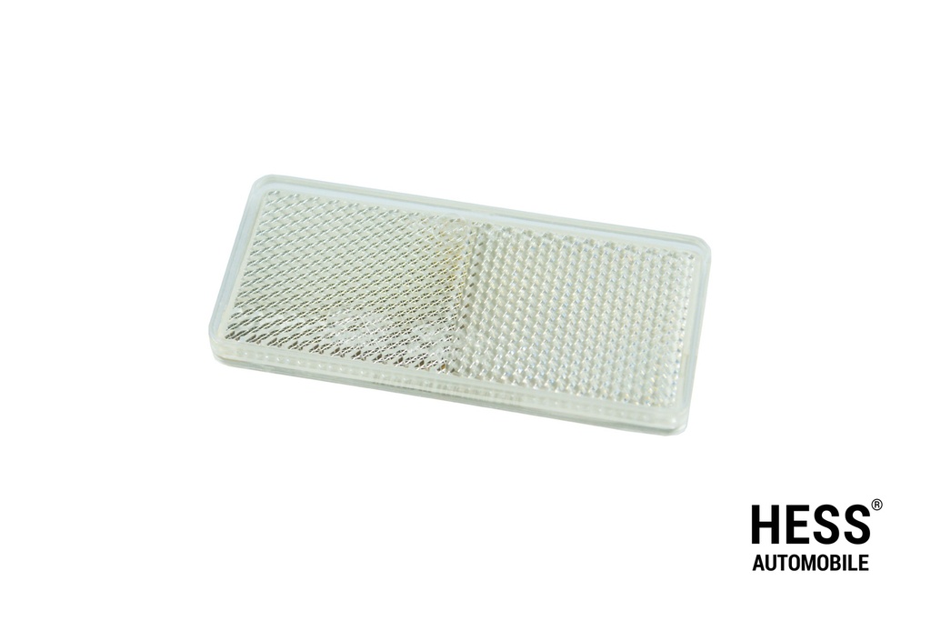 Rückstrahler Aspöck weiss