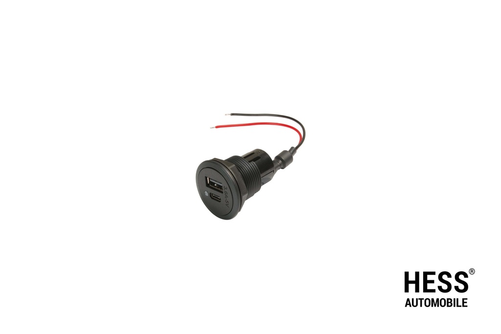 Power USB-C/A Dop.Steckdose inkl. Kontrollampe