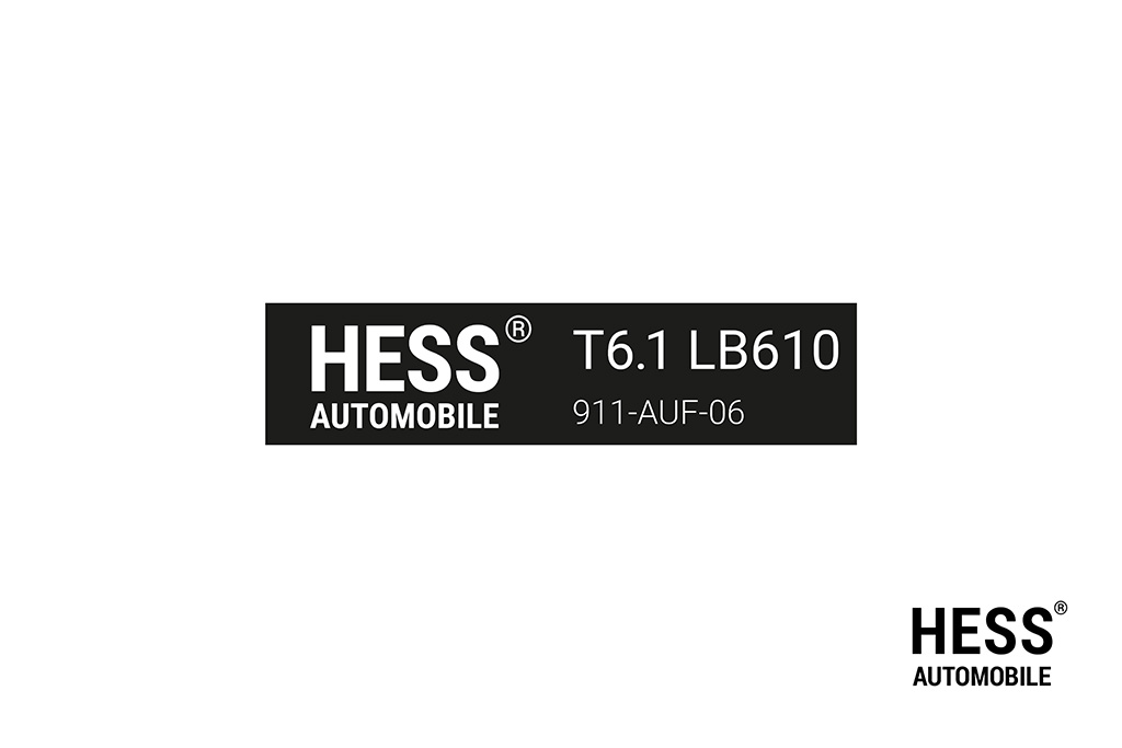 HESS Aufkleber Scheinwerferblenden VW T6.1