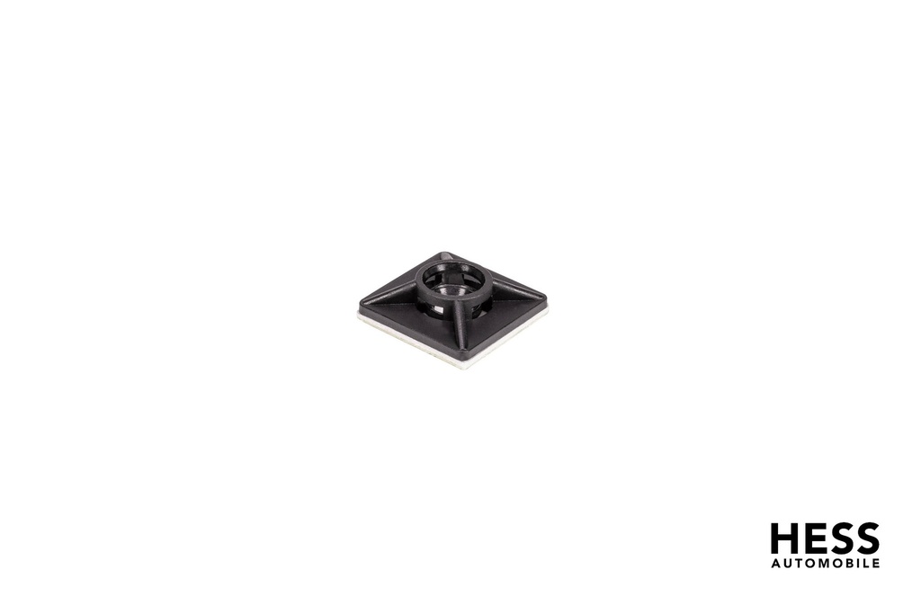 Klebesockel schwarz 19 x 19 mm