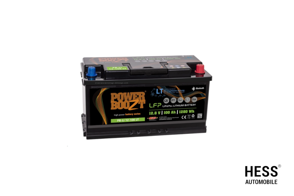 Power Boozt 12V 100Ah 1280Wh