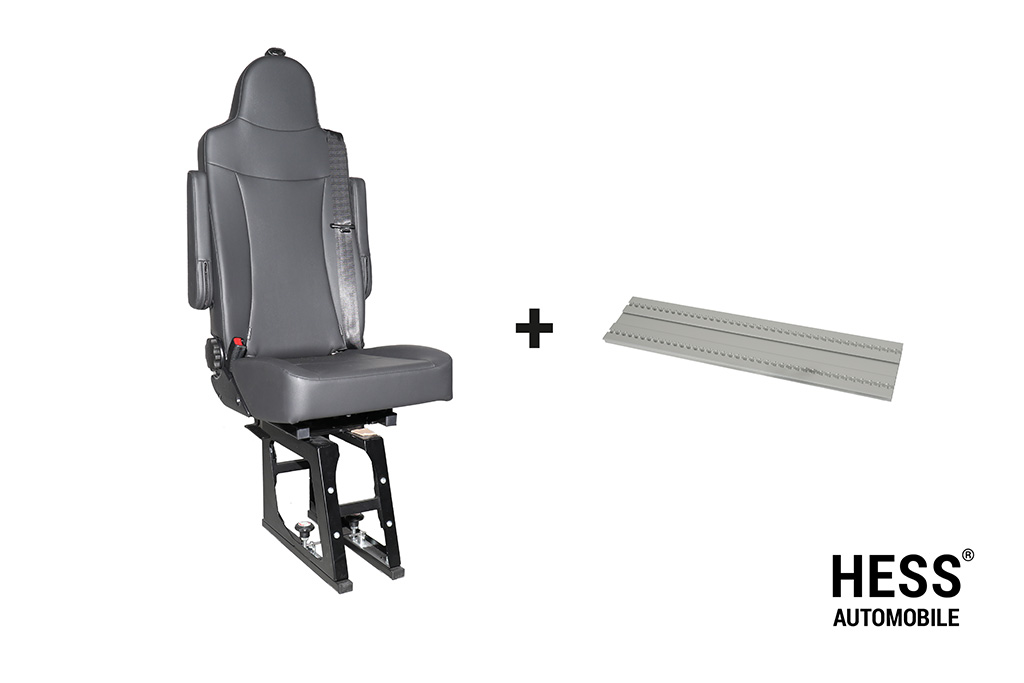 Taxi Sitz drehbar inkl Schiene LE N-klappbar