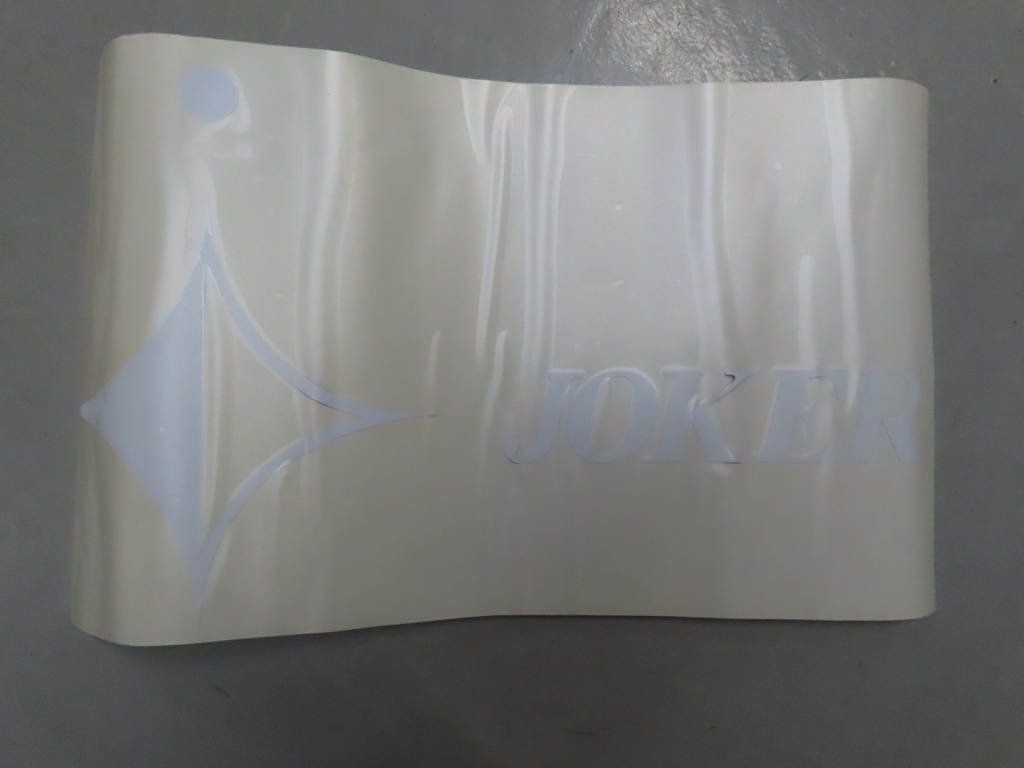 Aufkleber Joker (Weiss) – Occasion