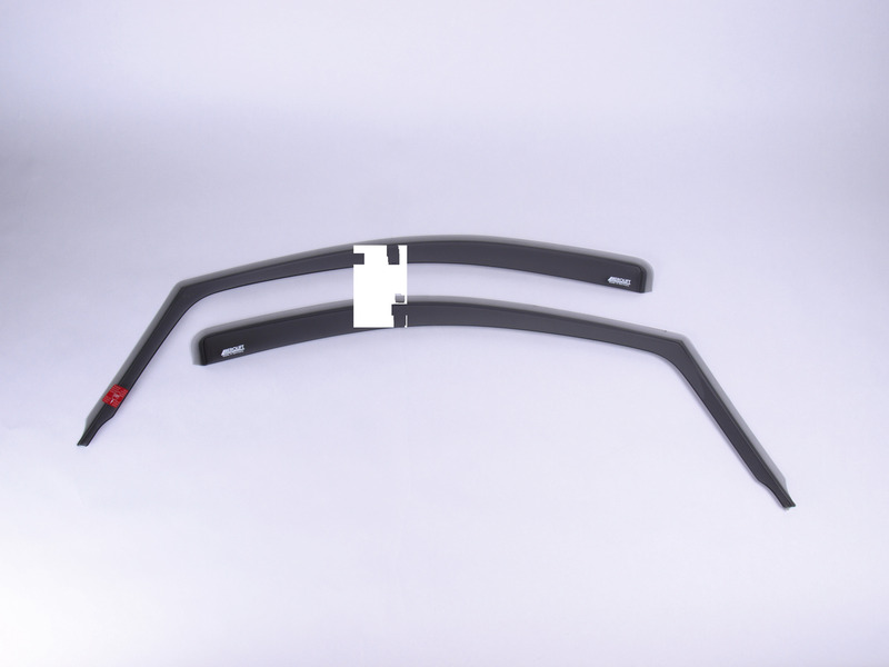 Regen-/ Windabweiser Fahrerhaus, klarglas Ford Custom / VW new Transporter (2025)