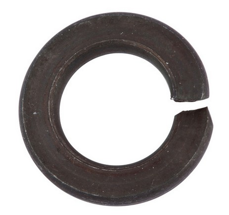 Federring mit rechteckigem Querschnitt, Edelstahl A2 schwarz,M6