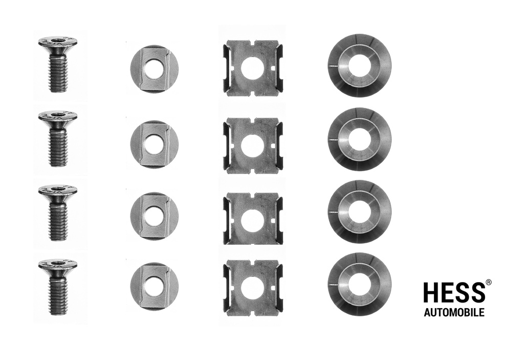 Montageset Hess Maxtrax Halter an Airlinesystem