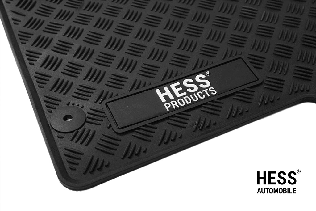 HESS Strong-Hill Fussmatte VW Transporter / Ford Custom (ab 2025), Dreisitzer