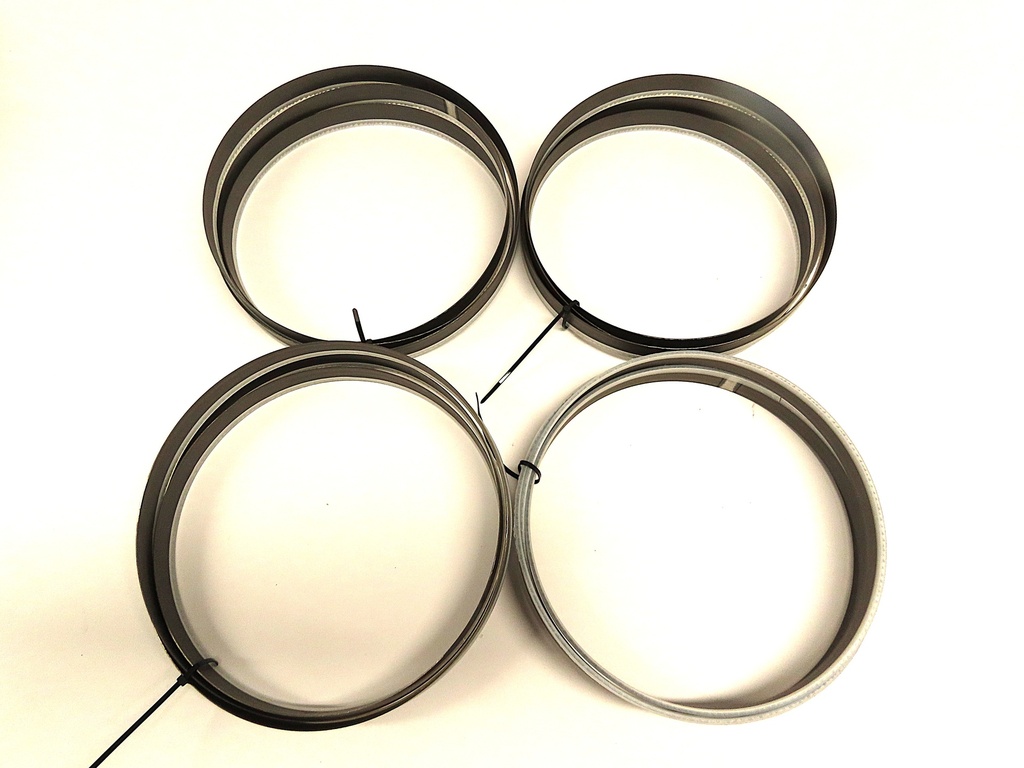 4 Set Bimetall-Sägeband M90 für rost- und säurebeständige Stähle nach Maß-Occasion