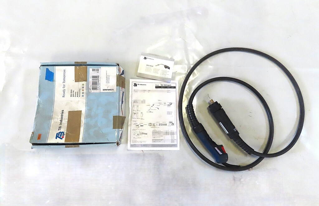 MIG/MAG-Schweißbrenner mit Anleitung-Occasion