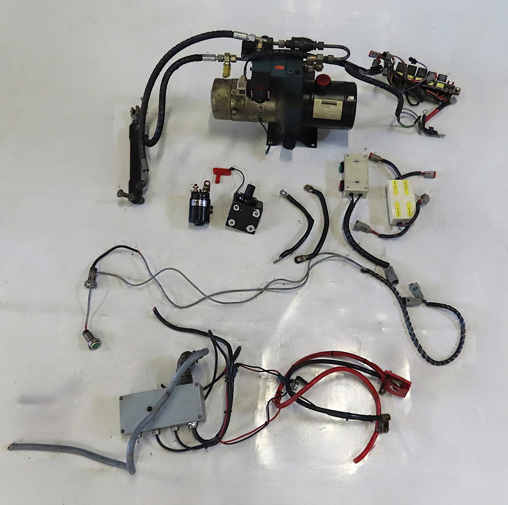 Hubzylinder mit ISKRA Hyraulikmotor-Occasion