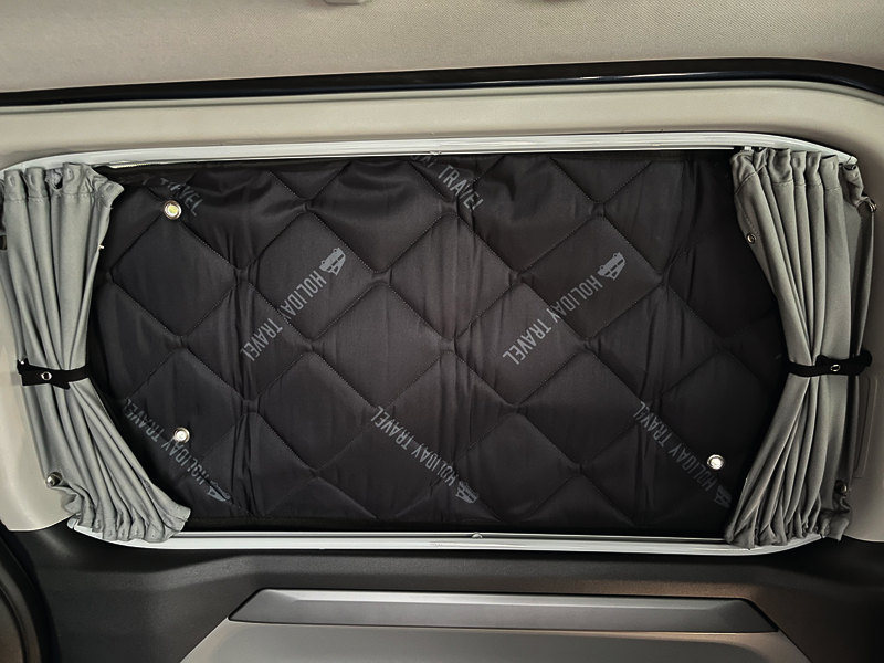 Thermomatten langer Radstand Wohnraum mit Saugnapfbefestigung für Ford Custom / VW new Transporter (2025)