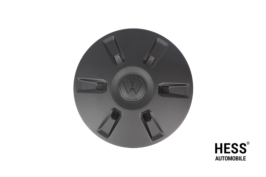 Original VW Abdeckkappe Radnabenkappe in schwarz für Alufelge