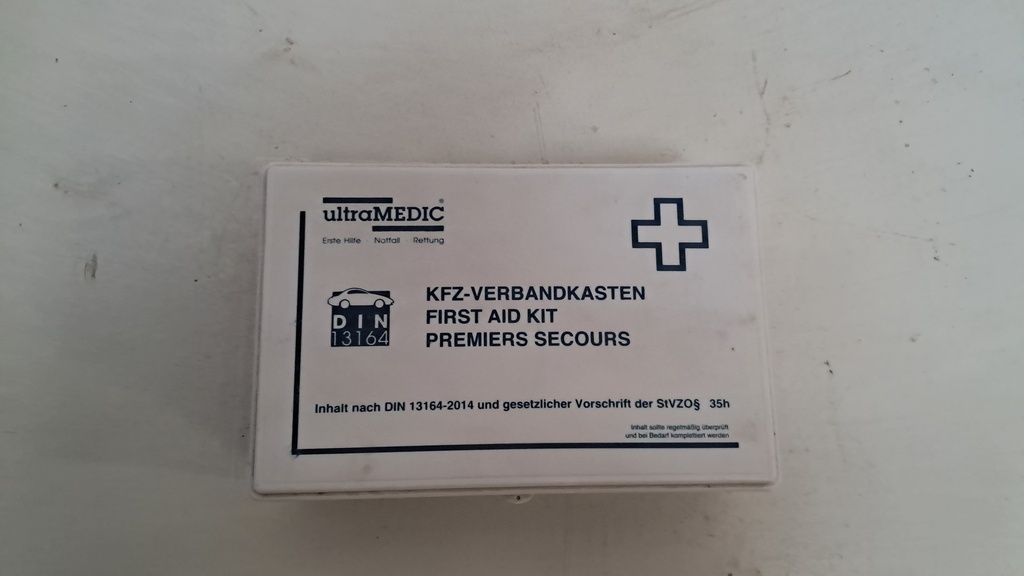 Ultramedic Ultratraffic KFZ-Verbandkasten (DIN 13164)-Occasion