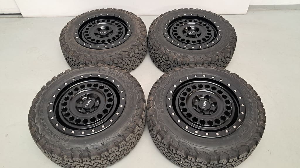 Radsatz BFGoodrich All-Terrain T/A KO2 225/65 17 Zoll für Ford Custom ab 2023 / VW T7 Transporter 2025-Occasion
