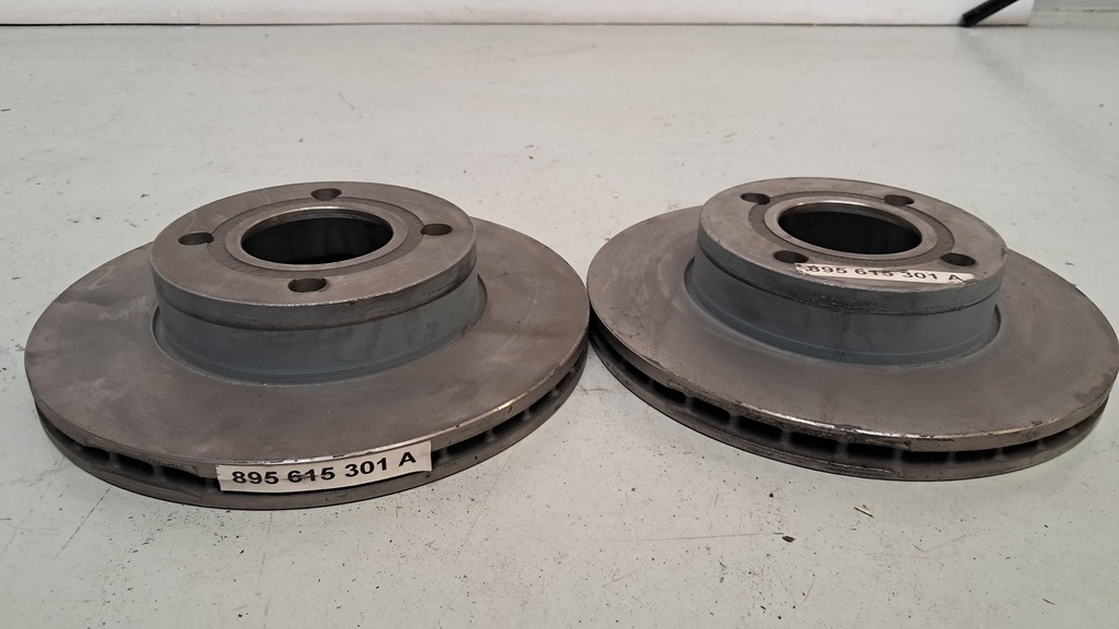 2 originale Bremsscheiben (895615301A) für Audi 80 / Cabrio / Coupe-Occasion