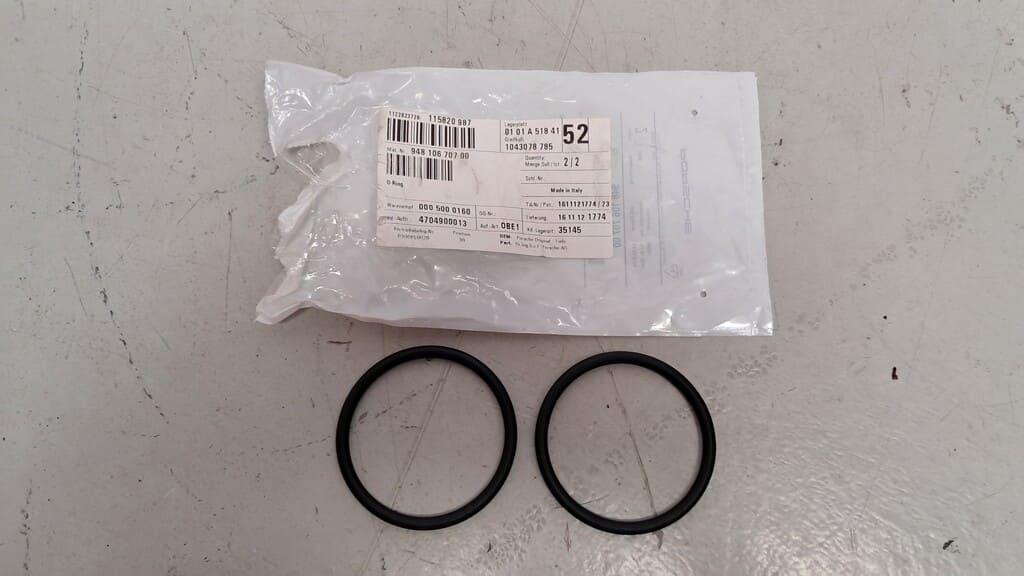 2x Originale O-Ringe (94810670700) für Porsche Macan-Occasion