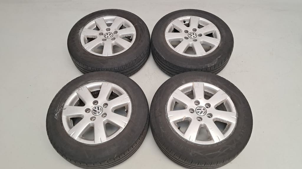 Radsatz Continental EcoContact 6 195/65 15 Zoll für VW Caddy-Occasion