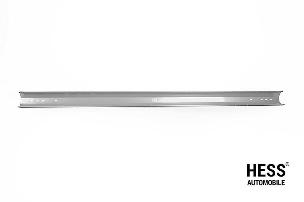 Fahrrad-Schiene 8 mm Rinne Silber