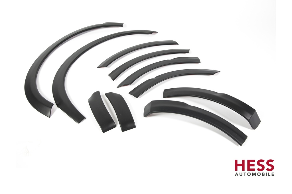 Radlaufleisten für VW T5 mit kurzem Radstand und zwei Schiebetüren