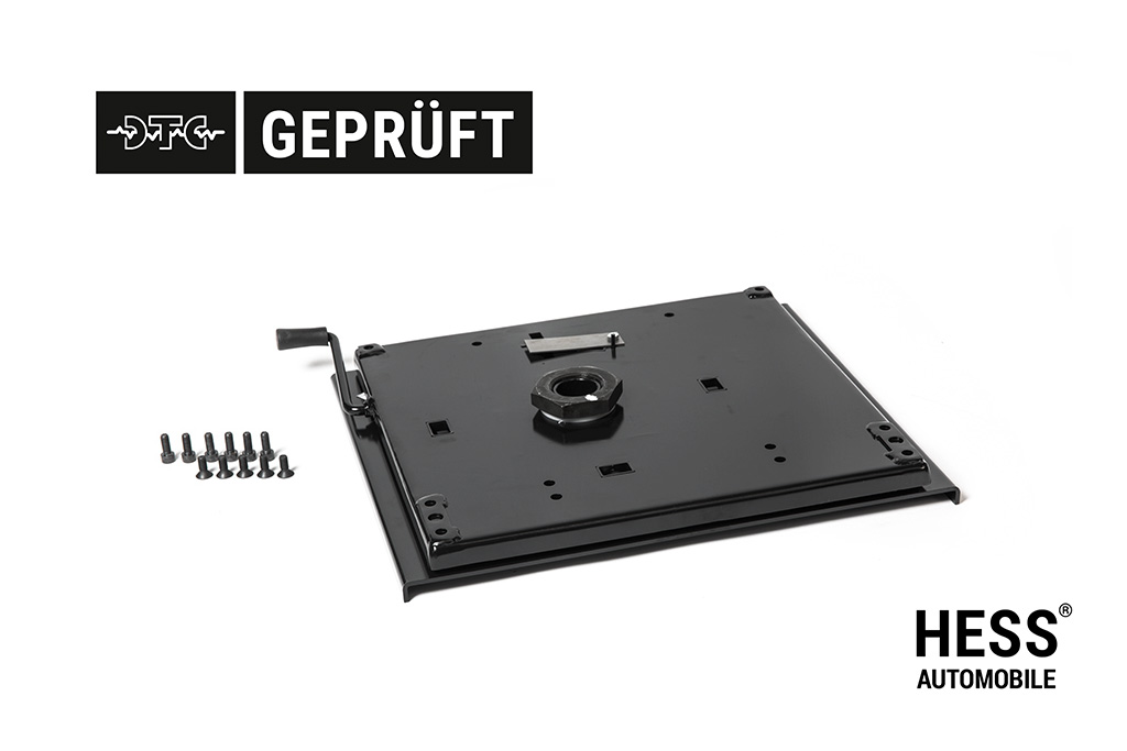 Sportscraft Drehkonsole für den Fiat Ducato, Citroën Jumper oder Peugeot Boxer (Beifahrer)